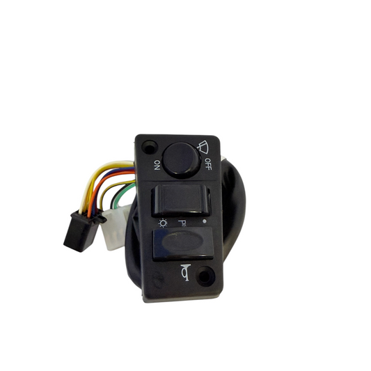 Comando derecho dos conectores para motocarro