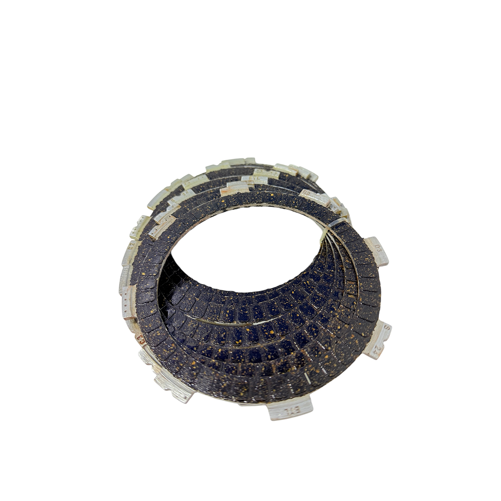 Juego por siete discos de clutch para motocarro
